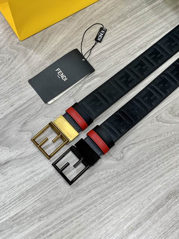 Fendi belt 38mmX95-125cm 7D03
